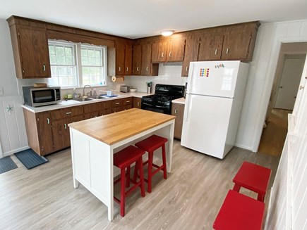 South Dennis Cape Cod vacation rental - The kitchen is fully stocked.