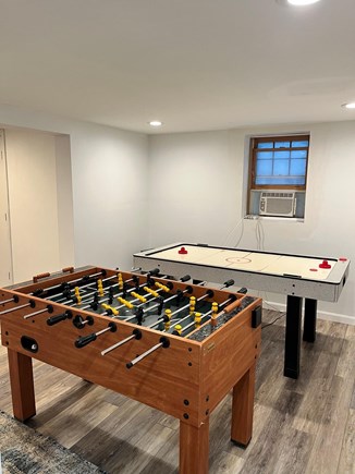 Brewster, Upper Mill Pond Cape Cod vacation rental - Game room in Basement