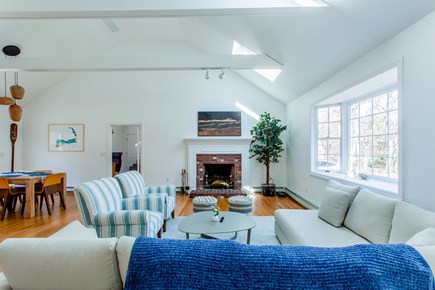 Harwich Cape Cod vacation rental - Relax by the Fireplace