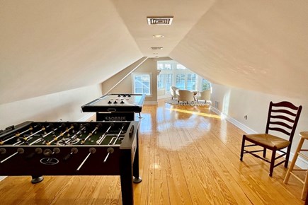 Yarmouth  Cape Cod vacation rental - Game room with foosball and air hockey