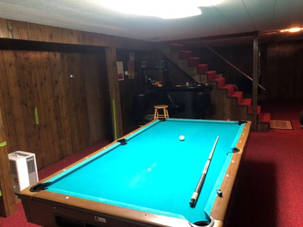 Eastham Cape Cod vacation rental - Pool Table in basement.  Great place for the kids to play