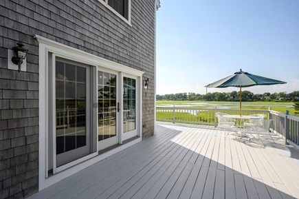Sandwich Cape Cod vacation rental - Large inviting deck