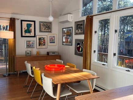 Wellfleet Cape Cod vacation rental - Bright, airy, clean, dining room for meals or puzzles.