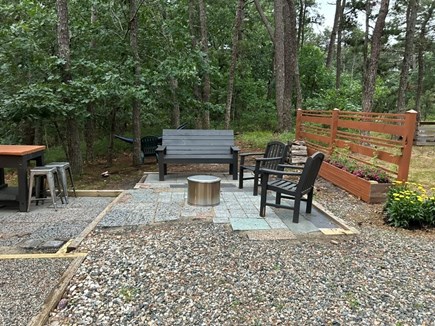 Wellfleet Cape Cod vacation rental - Enjoy the front patio area and hammock under the trees