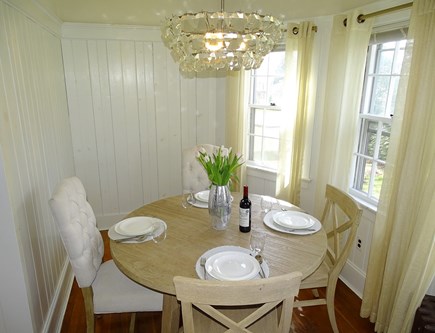Falmouth Cape Cod vacation rental - Cozy dining area – wonderful in the evenings