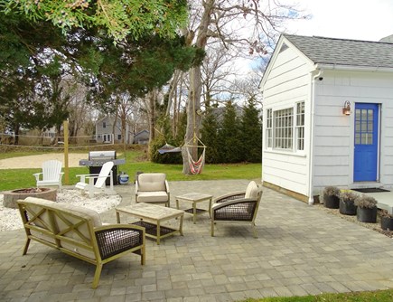Falmouth Cape Cod vacation rental - Our favorite place to relax – the patio with grills, hammock