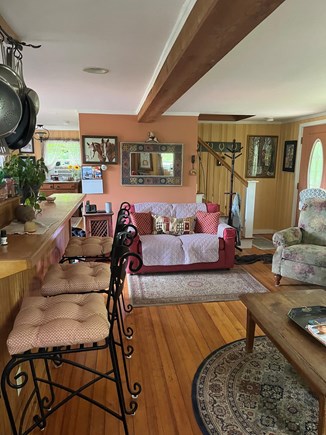 Brewster  Cape Cod vacation rental - Kitchen & dining room.