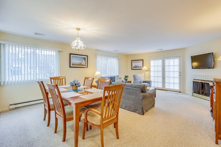 Brewster Cape Cod vacation rental - Dining Room /Living room area