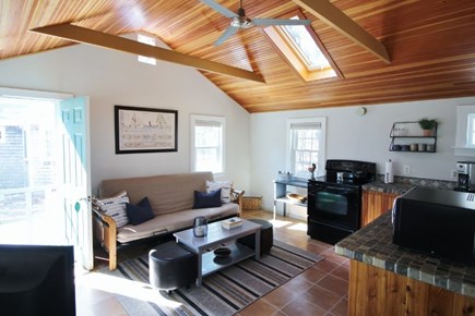 Wellfleet Cape Cod vacation rental - Living room with Double Futon