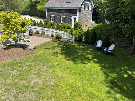 Chatham Bookends Cape Cod vacation rental - Spacious private yard near patio with plenty of seating and grill
