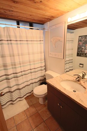 Truro Cape Cod vacation rental - Bathroom with Tub & Shower