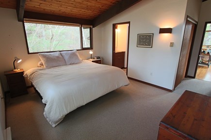 Truro Cape Cod vacation rental - Primary Bedroom with Private Bath, walk in shower