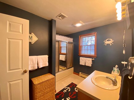 Brewster Cape Cod vacation rental - Primary Bathroom - (upstairs)