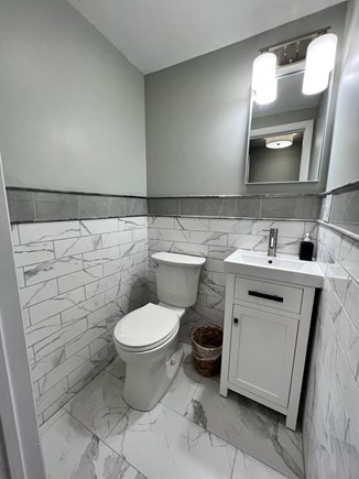 South Yarmouth Cape Cod vacation rental - Half bathroom on first floor