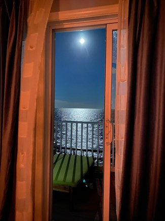 North Truro  Cape Cod vacation rental - View of full strawberry moon from main bedroom (June 2021)