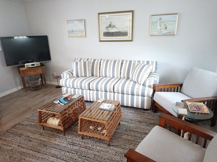 Dennisport Cape Cod vacation rental - Relax inside and catch up on your reading.