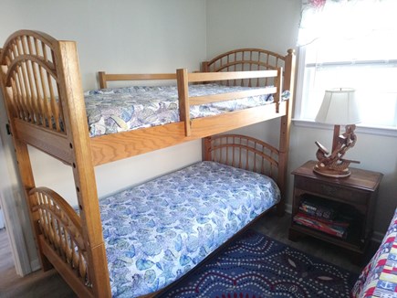Dennisport Cape Cod vacation rental - Twin bunk beds in Bedroom 3.