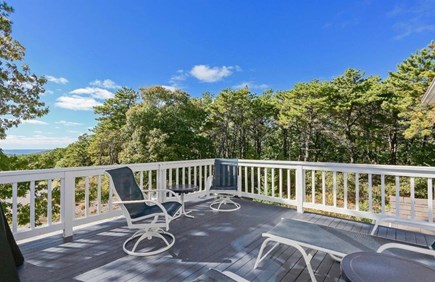 Truro Cape Cod vacation rental - Large Deck with Water views