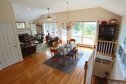 Truro Cape Cod vacation rental - Dining-living