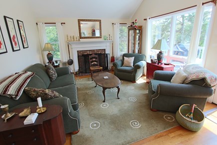 Truro Cape Cod vacation rental - Main Living Room on 2nd Floor