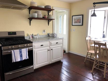 Yarmouth Port Cape Cod vacation rental - Old-style farmhouse kitchen with new appliances, washer/dryer etc