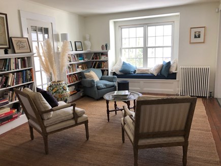 Yarmouth Port Cape Cod vacation rental - The back sitting room, facing onto the garden