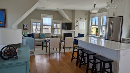 Provincetown, Near West End Cape Cod vacation rental - Great room looking east to the living area
