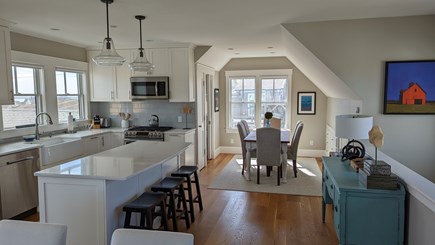 Provincetown, Near West End Cape Cod vacation rental - Great room looking west to the dining area