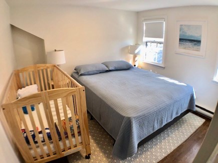 Seven Seas Falmouth Cape Cod vacation rental - Queen bedroom with roll-away crib