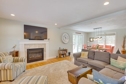 Truro Cape Cod vacation rental - Spacious living room