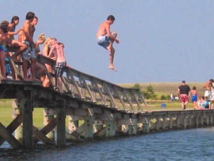 Sandwich Cape Cod vacation rental - Famous boardwalk jumping