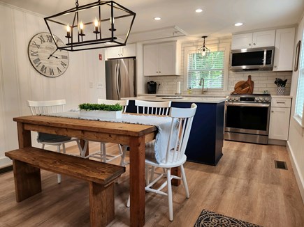 South Dennis Cape Cod vacation rental - Open dining area that comfortably seats 6.