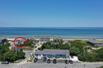 East Sandwich Cape Cod vacation rental - Location of Condo building overlooking East Sandwich Beach