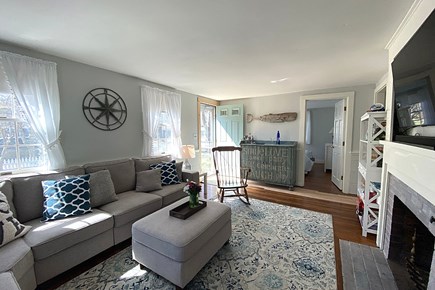 South Yarmouth Cape Cod vacation rental - Living Room (Front House)