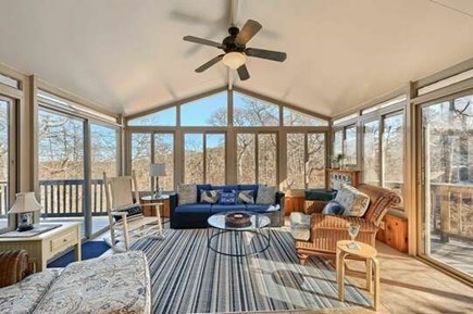 Chatham Cape Cod vacation rental - Amazing sunroom with views of the woods