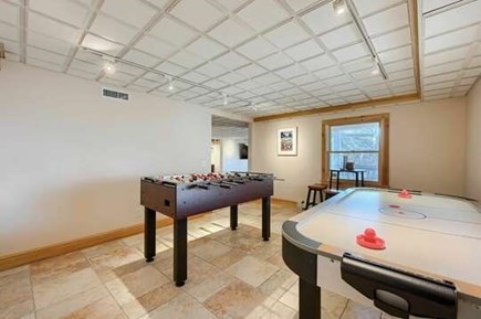 Chatham Cape Cod vacation rental - Lower level game room wait foosball and air hockey