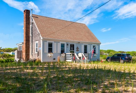 East Sandwich Cape Cod vacation rental - Front view of house from roadside
