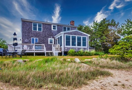 East Sandwich Cape Cod vacation rental - Back view of house