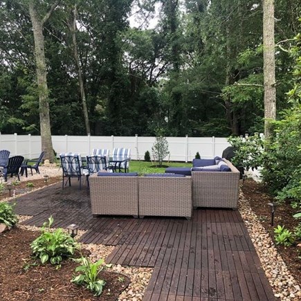 East Falmouth Cape Cod vacation rental - Large Outdoor sitting area
