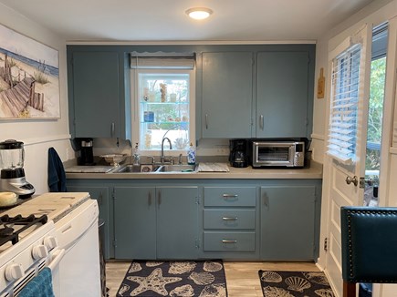East Falmouth Cape Cod vacation rental - Gas stove, microwave, and dishwasher