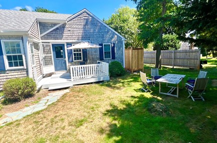 East Orleans Cape Cod vacation rental - Cottage porch & outside shower