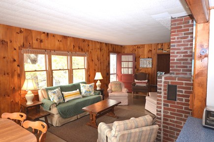 Eastham Cape Cod vacation rental - Living Room With Seating for Six People