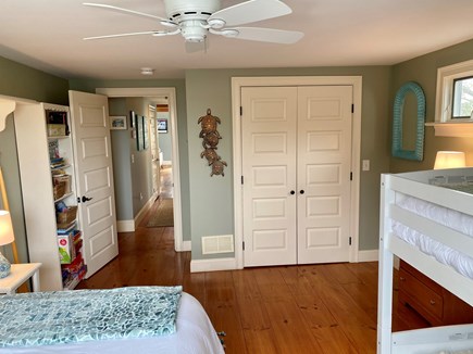 Chatham, Summer Catch Cape Cod vacation rental - Another view of guest room, wide pine floors throughout