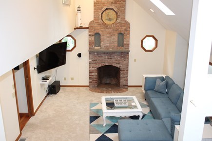 Eastham Cape Cod vacation rental - Main floor Living room with additonal seating