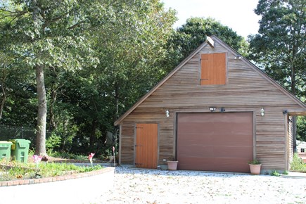 Eastham Cape Cod vacation rental - Separate garage that houses Bikes, Beach Chairs etc.