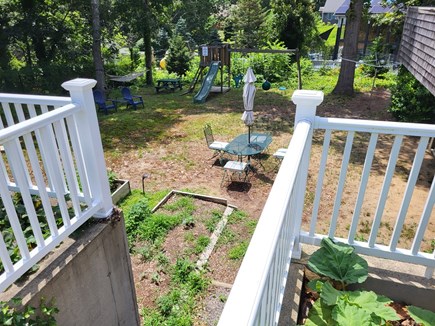 Eastham Cape Cod vacation rental - Lower level yard with seating