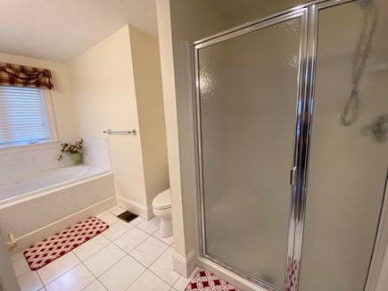 Harwich Cape Cod vacation rental - Primary Bathroom [Downstairs]