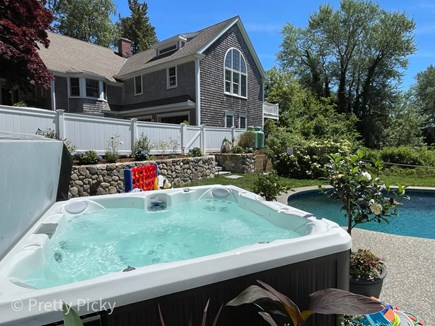 North Chatham Cape Cod vacation rental - Private stand-a-lone hot tub