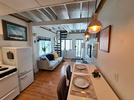 Provincetown Cape Cod vacation rental - First floor kitchen/living room