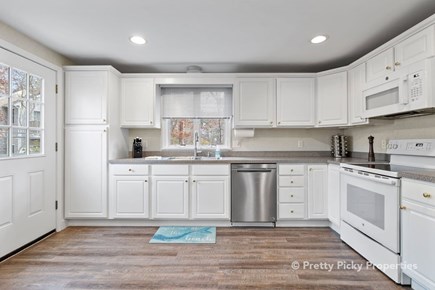 West Yarmouth Cape Cod vacation rental - Kitchen has plenty of storage space.